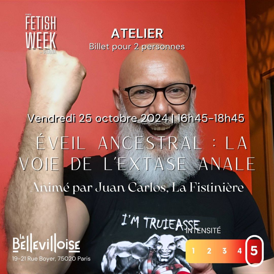 Atelier Eveil ancestral : la voie de l'extase anale