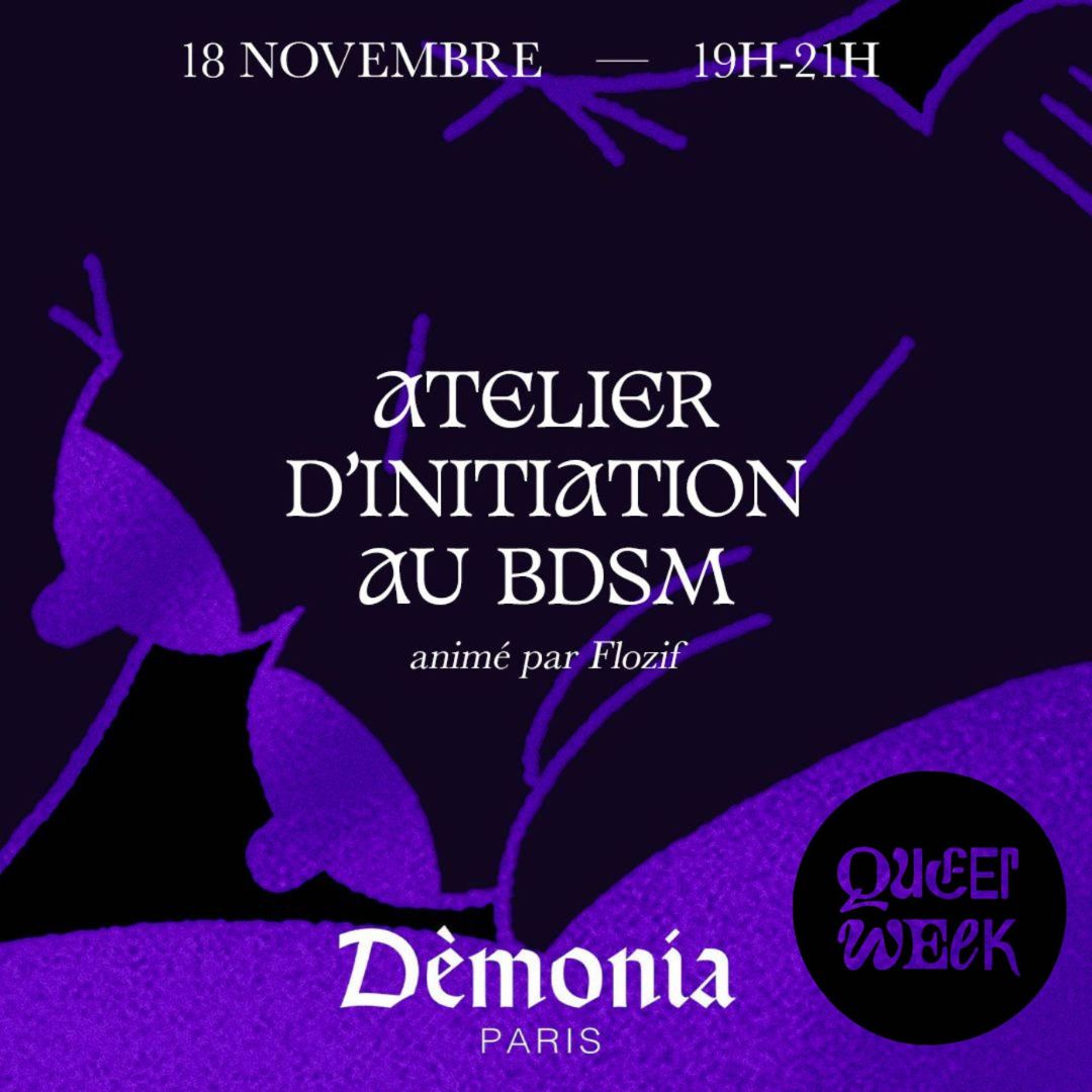 QueerWeek : Atelier Initiation au BDSM
