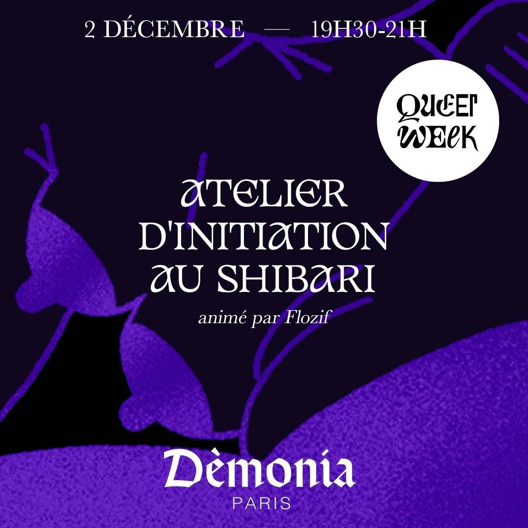 QueerWeek : Atelier Initiation au shibari
