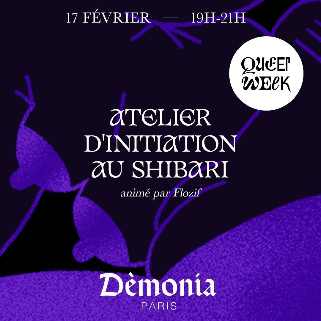 QueerWeek : Atelier Initiation au shibari