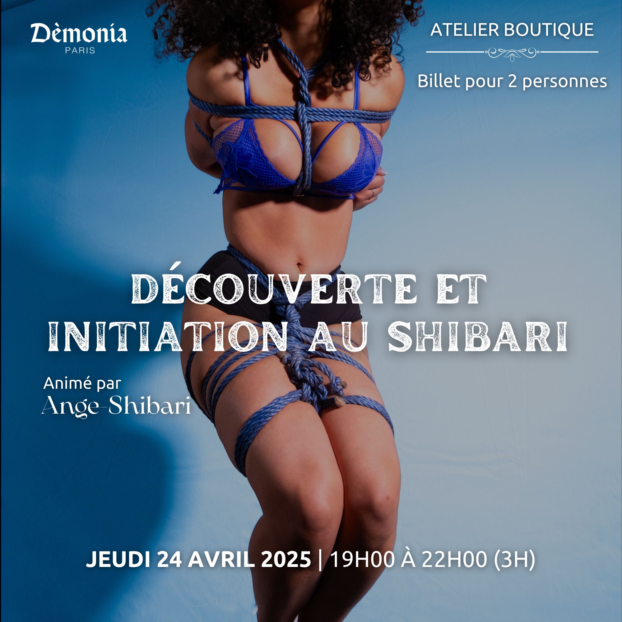 atelier shibari dèmonia paris